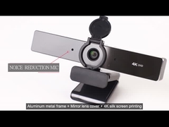 de 4k mise au point automatique du webcam 1080P 60FPS ultra HD avec le double bruit décommandant des microphones