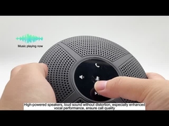 Speakerphone d'USB d'orateur et de microphone de collecte de voix de 360 degrés