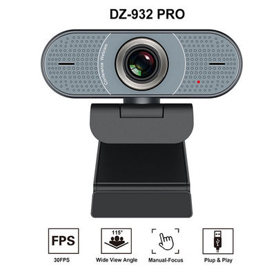 Correction automatique de faible luminosité du foyer 1080P de jeu de compression vidéo manuelle du webcam FHD H.264