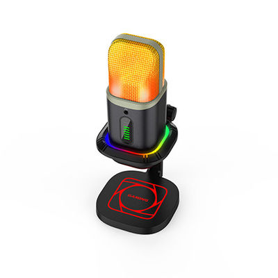 Glissez non le microphone de condensateur d'USB 192khz 24bit pour Podcasting/jeu