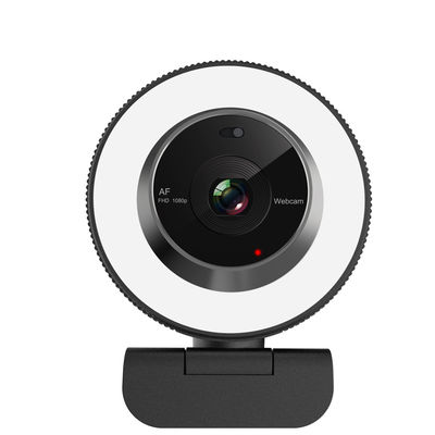 Mise au point automatique Usb2.0 Ring Light Webcam For Stream Youtuber de filtre de beauté