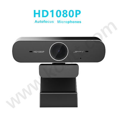 80 degrés d'USB d'ordinateur mise au point automatique du webcam de pleine HD 1080P 60FPS