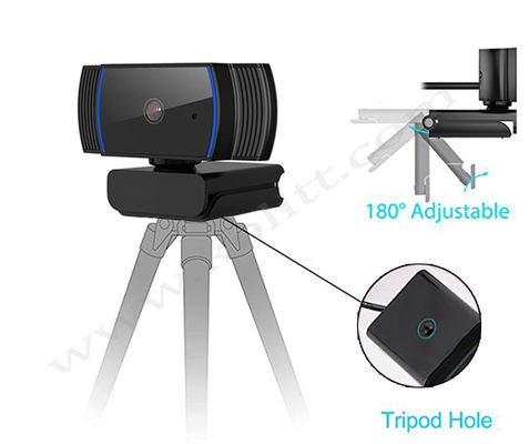 Mise au point automatique de webcam de jeu de la vue 1080P de 90° plein HD avec Windows/Mac
