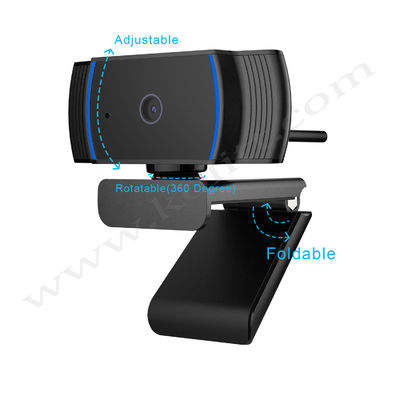 Mise au point automatique de webcam de jeu de la vue 1080P de 90° plein HD avec Windows/Mac