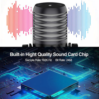 La collecte 4 modèle le microphone de condensateur d'USB pour le PC/Mac/jeu