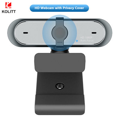 Webcams d'USB HD 1080p de mise au point automatique avec le microphone/couverture d'intimité