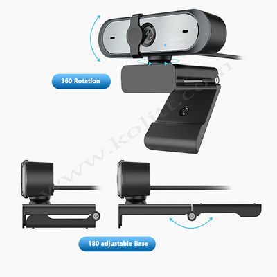 Webcams d'USB HD 1080p de mise au point automatique avec le microphone/couverture d'intimité