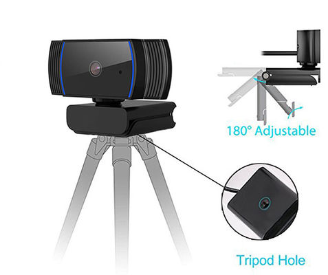Mise au point automatique de caméras web de PC de HD 1080P USB avec la couverture d'intimité