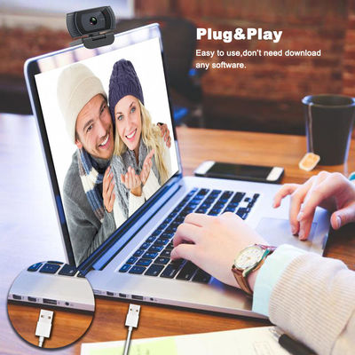 Webcam d'ordinateur de bureau de FHD AF avec le microphone pour le PC