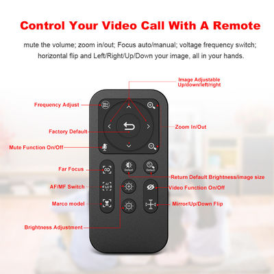 Haute caméra de Def USB de foyer automatique, webcam de 2K QHD avec HDR H.264