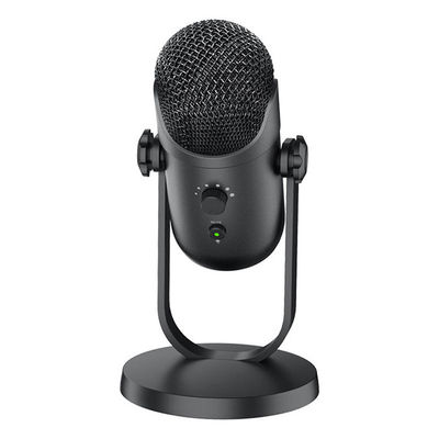 Microphone lisse de causerie de Web de microphone de condensateur d'USB de la CE pour des Bloggers