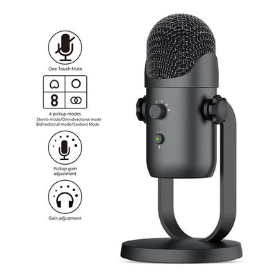 Couler le condensateur MIC, microphone de enregistrement Podcast par bureau de 48Khz USB