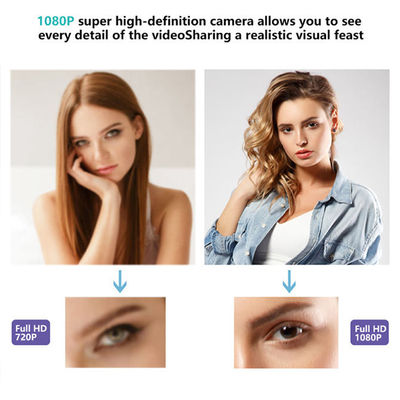 Plein webcam de filtre de beauté de HD 1080P avec Ring And Microphone léger