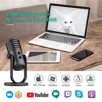microphones de condensateur de 48Khz USB 24Bit avec le diaphragme de 14mm
