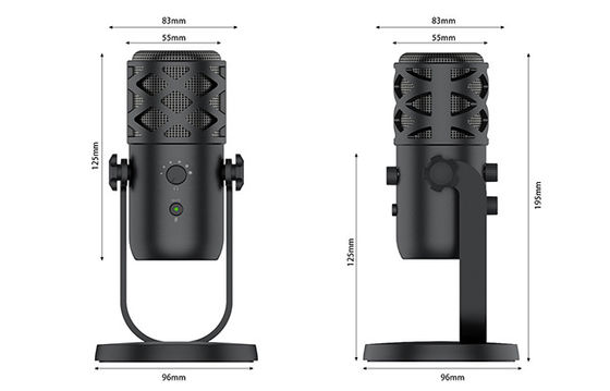 Microphone de enregistrement professionnel d'OEM 48Khz avec le son clair