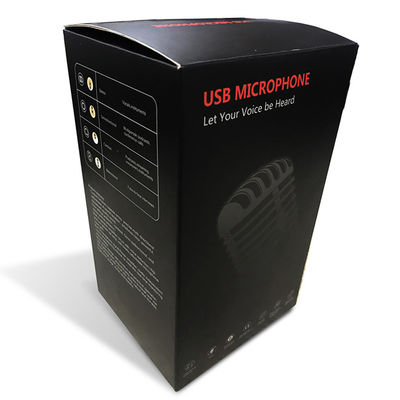 Jeu MIC, microphone professionnel d'USB de PC de studio d'OEM pour couler