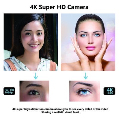 Ultra caméras de conférence de Web de HD 4k/caméra web grande-angulaire pour le bureau