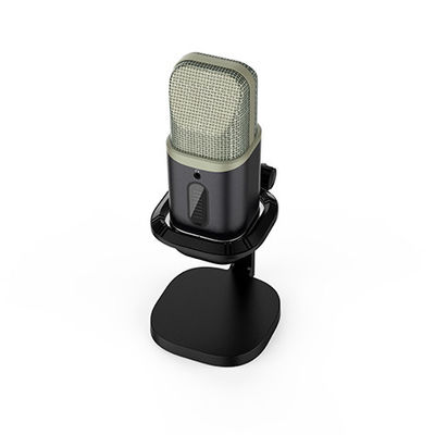 Le microphone de condensateur d'USB de catégorie de studio LED s'allume pour le PC/Mac