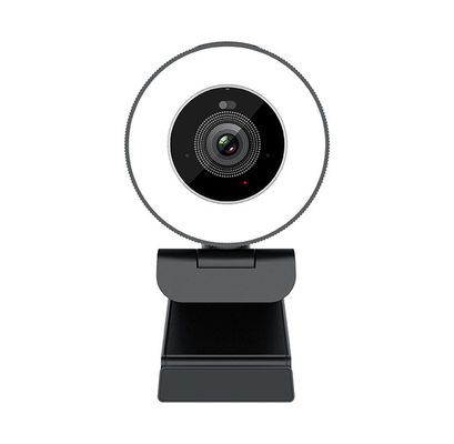 webcam de filtre de beauté de 4K HD 3840P avec la lumière et le microphone