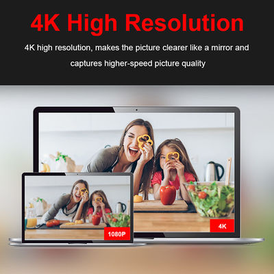 USB coulant la caméra rapide de mise au point automatique du webcam HD 1080P 60FPS avec la lumière