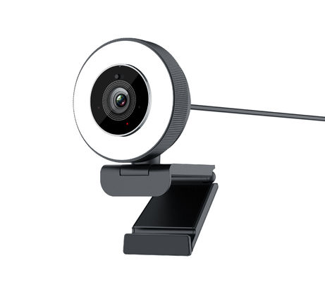 78 webcam du degré HD 1080p avec Ring Light And Microphone