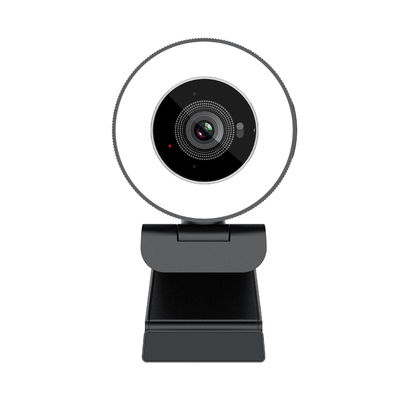 Format de la mise au point automatique H.264 de caméra de Live Streaming Webcam USB avec Ring Light