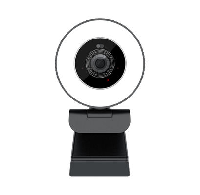 Format de la mise au point automatique H.264 de caméra de Live Streaming Webcam USB avec Ring Light