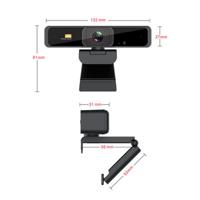 webcam de 4K UHD USB2.0 webcam grand-angulaire de 120 degrés avec le microphone