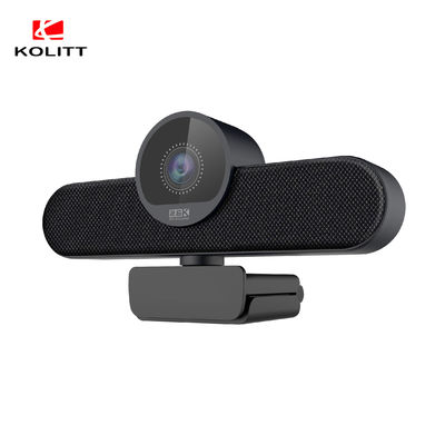 Tous dans un haut-parleur de microphones de webcam de bourdonnement du webcam 2K 5MP 8X Digital