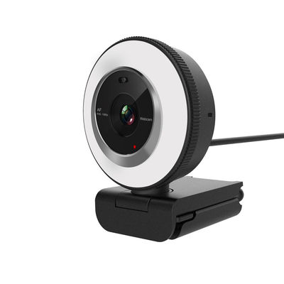 Mise au point automatique Usb2.0 Ring Light Webcam For Stream Youtuber de filtre de beauté