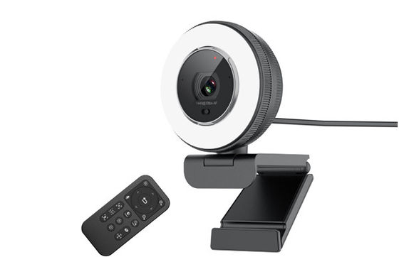 Angle de vue de 78 degrés et webcams noirs de la couleur HD 1080p avec construit dans le microphone